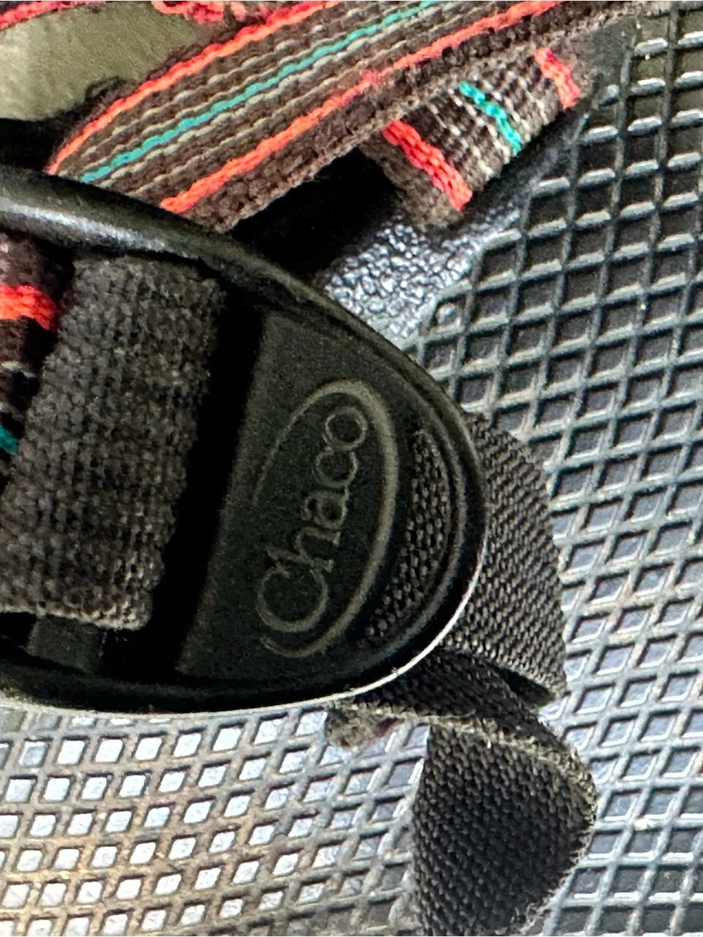 CHACO Z/2 Yampa Multicolored Straps Toe loop Sandal  - Men's 10